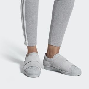 Adidas Superstar 80s Grey - Size 8